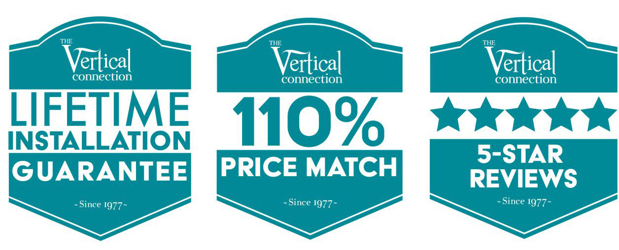 The Vertical Connection Carpet One Value Badges